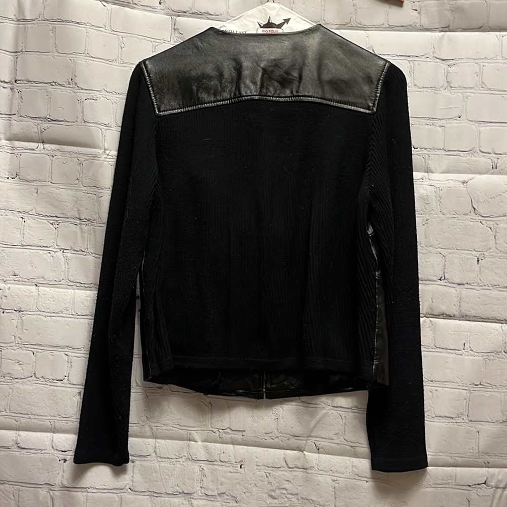 Jaclyn Smith Collections Leather Jacket - Picture 3 of 6
